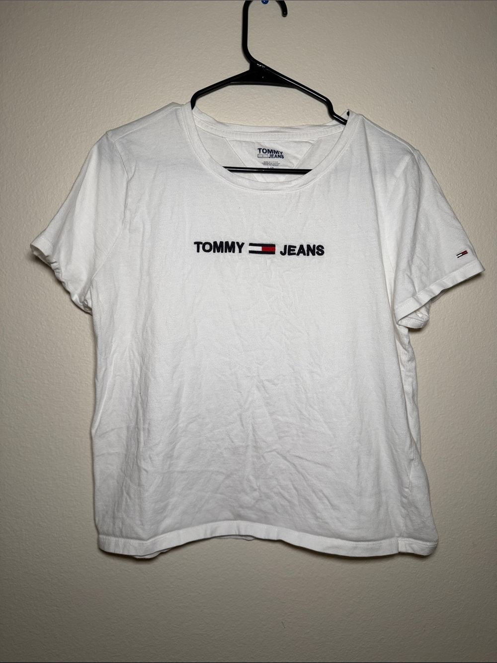 Tommy Hilfiger Y2K Tommy Jeans Graphic T-shirt Boxy Oversized Comfy Relaxed